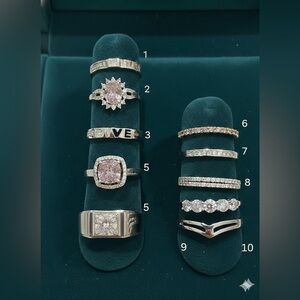 $10 each Women's Fashion Rings, see description